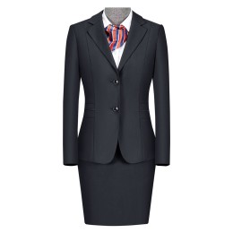 Supply women's suit jacket slim waist slim financial planner work suit women's suit center 70%polyester 30%Rayon single row 2 button women's suit CHENSHANG WY1032 410grams SKLS079 Supply women's suit jacket slim waist slim financial planner work suit women's suit center 70%polyester 30%Rayon single row 2 button women's suit CHENSHANG WY1032 410grams SKLS079